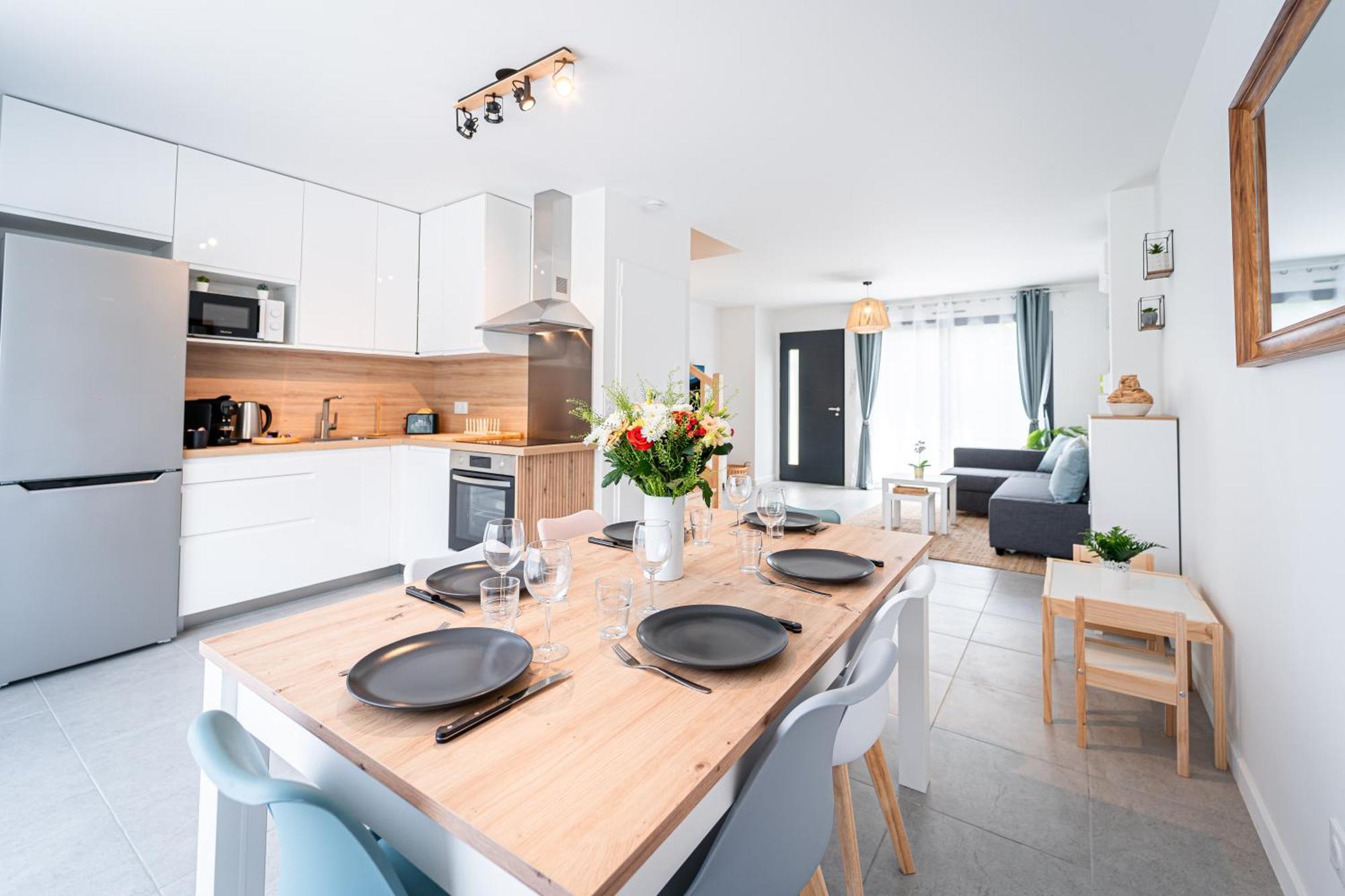 Le Cool Plex Duplex Avec Jardin, Disney 10Mn Esbly Extérieur photo