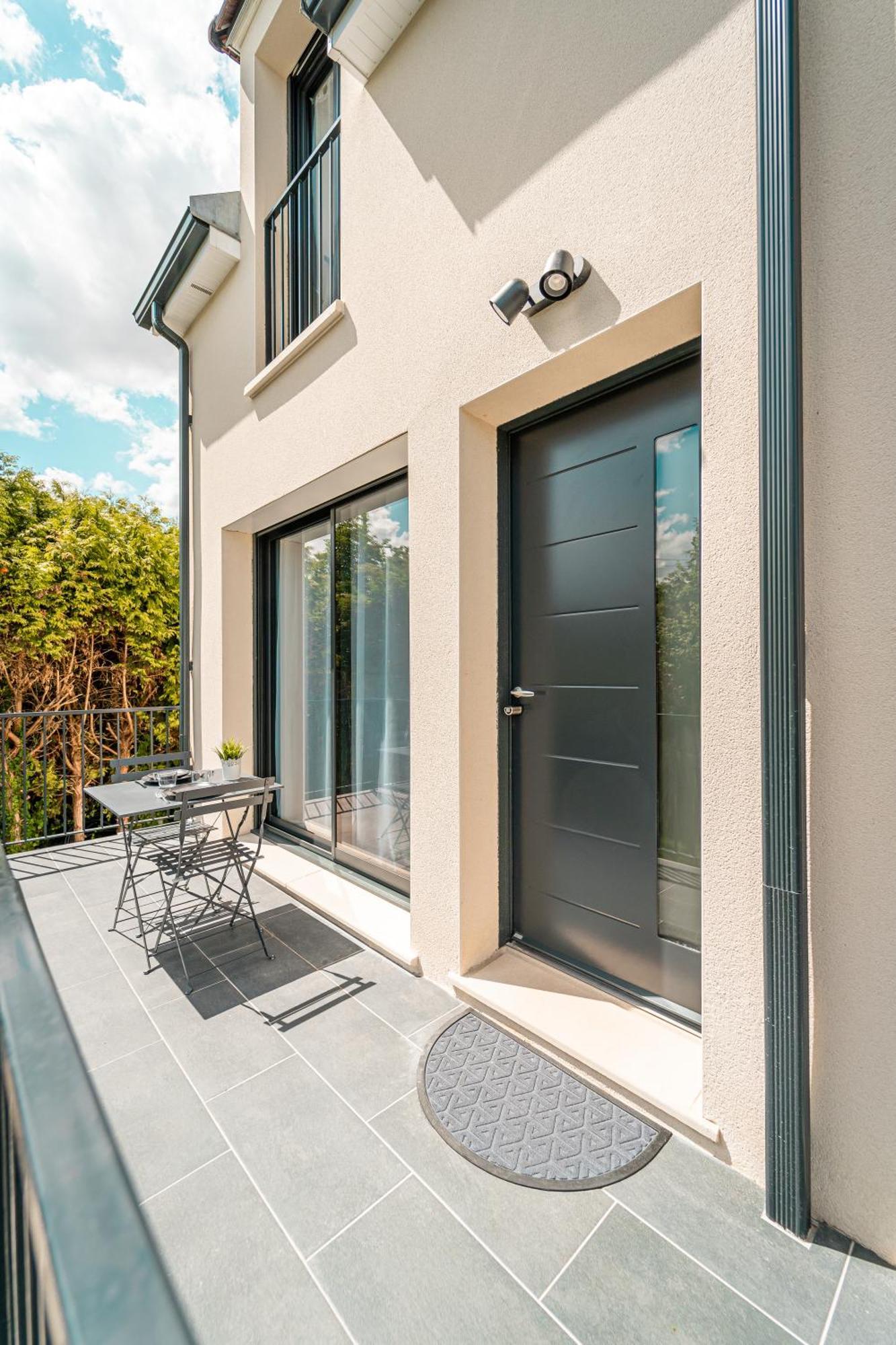 Le Cool Plex Duplex Avec Jardin, Disney 10Mn Esbly Extérieur photo