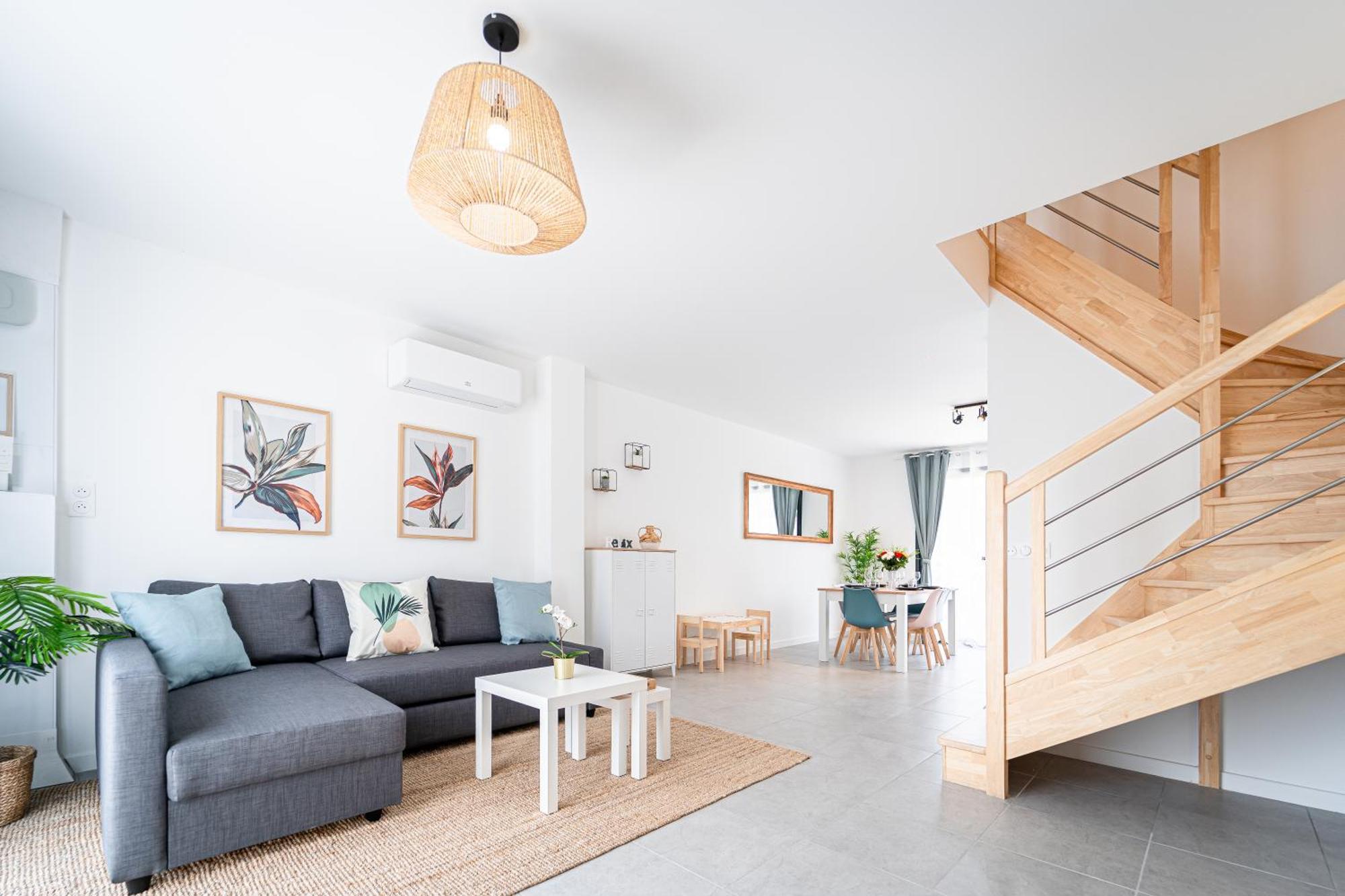 Le Cool Plex Duplex Avec Jardin, Disney 10Mn Esbly Extérieur photo