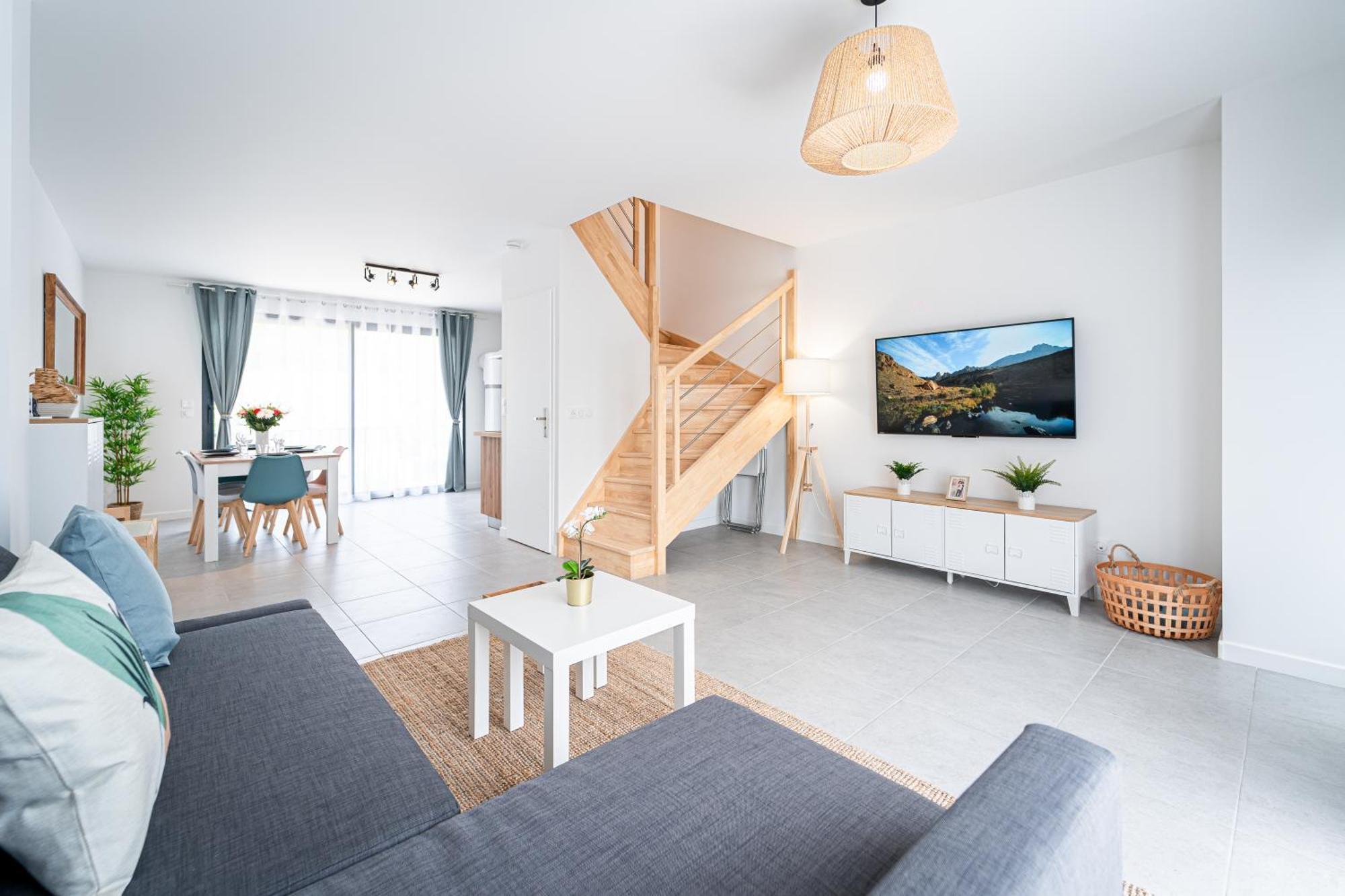 Le Cool Plex Duplex Avec Jardin, Disney 10Mn Esbly Extérieur photo